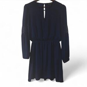 Women’s Navy Chiffon Dress Size Small